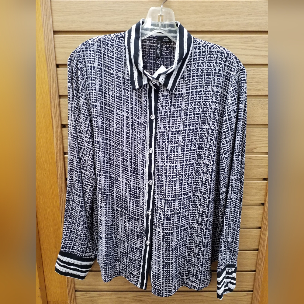 Print blouse